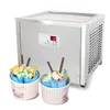 Kolice 45x45cm Pan Équipement de transformation des aliments Fry Ice Cream Roll Machine Auto Defrost Samrt AI Temp.Controller