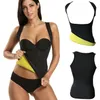 Minceur Body Shapers Fitness Sauna Sueur Ceinture Néoprène Tissu Taille Trimmer Corset Cincher Pour Femmes Sports Yoga Course Randonnée Shapewear