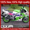 Feedings para Kawasaki Ninja ZX 6R 636 600cc 600 cc ZX-636 ZX6R 94 95 96 97 Bodywork 50hc.24 ZX636 ZX-6R 94-97 ZX600C Factory Green ZX600 ZX 6 R 1994 1997 Bodys Kit