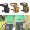 Tactical Thigh Drop Leg Bag With Water Bottle Pouch Nylon Waist Pack Outdoor Military Hunting Camping Climbing Sport Bags Q07219737546