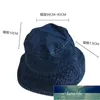 Berretto da pescatore lavato denim afflitto berretto da pescatore indossabile su entrambi i lati estate cappello da sole protezione solare cappello casual cappelli casual prezzo di fabbrica design esperto qualità