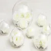 12 CM Diamètre Transparent En Plastique Boule De Noël Boîte De Bonbons Pour Mariage Décoration De Noël Fournitures 20 PCS