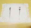 mesa de cena blanca