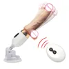 Réaliste Gode Machine Adulte Électrique Vibrant Sex Toy vibrateur Femme Vagin Stimulateur G Spot Clitoris Stimulateurs femmes Femmes Masturbation Pénis ZL0063