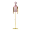 Hochwertiges 1-2-jähriges Holzarm-Farbhandnähen-Mannequin-Körperständerkleid-Kindkleidungsmodell, flexible Frauen, verstellbares Gestell, Puppe 1PC D406