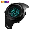 Skmei Mode Simple Sport Montre Hommes Réveil Led Affichage 5bar Étanche Rétro-Éclairage Montre Numérique Relogio Masculino 1394 Q0524