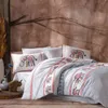 Emery Cloth Bed Luxury Linne 100cotton Set Ranforce Ding Sats Twin Size 4pcs ark duvet täckning gjord i Turkiet 210615