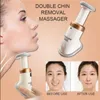 Queixo Massagem Delicado Pescoço Cuidados com Pele Decote Reduzir Double Chin Removal Remoção Massager Corpo Massager Fina ToolsA37