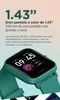 Origineel Amazfit Bip U smartwatch 5ATM waterdicht kleurendisplay bewegingsregistratie voor Android iOS-telefoons