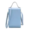 Mulheres Mini Mão Pequeno PU Couro Viagem Bolsa Easy Carry Messenger Chain Crossbody Bags