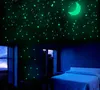 Sterne-Mond-Wandaufkleber, die im Dunkeln leuchten, selbstklebend, leuchtender Stern, schöne Aufkleber für Kinderzimmer, Schlafzimmer, Wohnzimmer