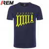 Homme Tee Rem REM Vis ouvre-en-diron mécanicien T-shirts hommes Men de voiture ingénieur ingénieur en coton