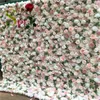 Flores decorativas grinaldas spr efeito 3d enrolar decoração casamento decoração seda artificial coth rosa painel de parede de parede