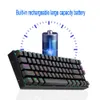 Redragon Deimos K599 KRS RGB Teclado de jogo mecânico USB 24G Modo sem fio Dual Red Switch 70 Chaves Computador Russo US 2106101169320