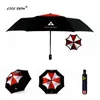 Creative Biohazard Umbrella Rain Women Automatic Folding Windproof Umbrellas Kids Anime Anti-UV Sun