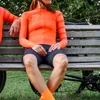 Vestes de course printemps/automne femmes manches longues séchage rapide maillot de cyclisme absorber la sueur vtt équitation vêtements respirant vélo chemises vêtements de sport