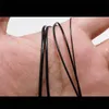 10m/Lot Dia 0.5mm-2mm Black Waxed Cotton Cord Waxed Thread Cord String Strap Necklace Rope For Jewelry Making Supplies Wholesale 1531 V2