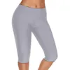 Damskie Legginsy Damskie Spodnie Workout Slim Plus Size Capri Legging High Stretch Casual Basic