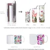 110V 30 OZ Mug Heat Press Machines for 11 15 16 20 30 OZ Straight Sublimation Skinny Tumbler Cup Bottle Sublime Ceramic Mugs Heating Transfer Print