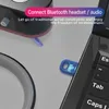 True 5.0 Bluetooth Adaptör USB PC Bilgisayar Reseptörü Dizüstü Bilgisayar Kulaklık Ses Yazıcısı Veri Dongle Alıcı için Bluetooth Verici