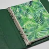 Padrão Dragão Solto Leaf Binder Espiral Notebook Escritório Assuntos de Negócios Assuntos de Alta Classe 6 Hole Diário Moda Planejador Notepad 210611