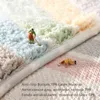 All Season Soft Non-Slip Bathroom Carpet Rainbow Print Doorway Water Absorbent Bath Mat Home Decor Floor Rug Shower Room Mats 211109