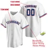Camisetas de béisbol personalizadas de Texas para hombre, haga sus propias camisetas deportivas, nombre y número del equipo personalizados cosidos