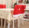 Party поставляет рождественские стул украшения нетканый материал кафедрой стула большие шляпы стулья каникулы домой деко рождественские чехлы