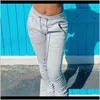 تشغيل Loozykit Street Street Leggings Sweatpants للنساء Dstring عارضة السراويل الإضافية الشتاء سميكة دافئ طويل بنطلون 1 5llhj htfc6