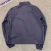 Designerjackor för herr Frankrike dold keps Bomber Windshield Broderad märke Logojacka Ytterkläder Mode hombre Casual Street coats