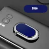 wholesale CellPhone Mounts Holders Soporte de anillo para teléfono móvil metal magnético pasta de coche tipo 360 hebilla de anillo semielíptica giratoria