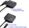 Le câble USB3.0 vers SATA vers les adaptateurs USB convertit les câbles prenant en charge le disque dur externe SSD HDD de 2,5 ou 3,5 pouces