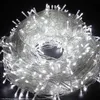 DHL 10m 100 LED LUZ LUZES DECORATIVA IMPERNOGIA 8 MODOS US/UE Plugue para o Natal/Casamento/Partida Decoração da Árvore de Natal Luz