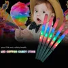 led marshmallow stick bagliore festa concerto Natale luminoso bastoncino luminoso per bambini colorato che cambia colore plastica lampeggiante club puntelli luminosi allegria