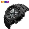 Skmei Mode Zifferblatt Outdoor Sport Uhren Männer Elektronische Quarz Digital Uhr 50m Wasserdichte Armbanduhren Relogio Masculino 1228 Q0524