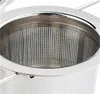 Filtro da tè in acciaio inossidabile riutilizzabile Filtro Filtro Filtro Piegatura del cesto Infuser cesto per tè per teiera CCA9198 541 S21478977