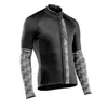 Vestes de course Automne Printemps Cyclisme Jersey 2022 Mans Manches longues Vêtements de vélo de montagne Maillot Ropa Ciclismo Hombre