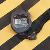 NEWOutdoor Sport Stopwatch Professional Handheld Digital LCD Display Sports Running Timer Chronograph Counter Timers With Strap RRA9652