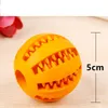 Pelota de goma para masticar, juguetes para perros, juguete de entrenamiento, cepillo de dientes, bolas de comida, producto para mascotas, envío directo WLL415