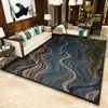 Tagliere di tappeto grande tappeto nordico astratto blu giallo verde colorato a buon mercato tappeti sale tappeti tappeti tappeti tappeto tappeto tappeto tappeto