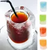 Food Grade 3D Ice Cube Mold Cream Tools Creative Freeze 4 Cell Long Cups Mold Novità Regali Vassoio Summer Party Kitchen Bar Accessori per bicchieri