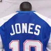 Chipper Jones Jersey 1995 WS Beyaz Gri Vintage 2018 Onur Listesi Emeklilik Yaması Krem Lacivert Kırmızı Kazak Beden S-3XL