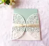 laser cut wedding invitations bachelorette party cards with envelope blank card