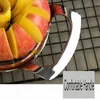 Zinc Alloy Apple Cutter Slicer Divider Wedger Corer Tools Durable Ultra Sharp Home Dining Bar Party Fruit Cutting 12 Slices JY0378