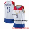 Tani niestandardowy Eric Bledsoe #5 2021 Swingman Jersey zszyty męskie koszulki do koszykówki XS-6xl