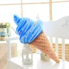 30CM design 3D sweet ice cream pillow cushion car waist support cushion Soft Plush Stuffed Doll Toys Creative Pillow 210611