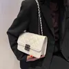 買い物袋の新しいファッションカジュアルチェーンクロスボディのための女性のハイレベルの古典的な財布ブランドデザイナーPUレザー220314