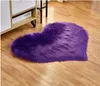 Plush Area Mattor Lovely Peach Heart Carpet Home Textil Multifunktionellt Vardagsrum Hjärtformad Anti Slip Golv Mat RRA9237