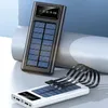 20000mAh 2 USB-poort Solar Power Bank Charger Externe back-upbatterij met doos voor Samsung