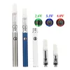 Wegwerp Vape Pen Oplaadbare E Sigaretten Kits 0.5 ml 1.0 ml USB Lader Keramische Spoel Lege Glas Cartridge Mondstuk Vapes